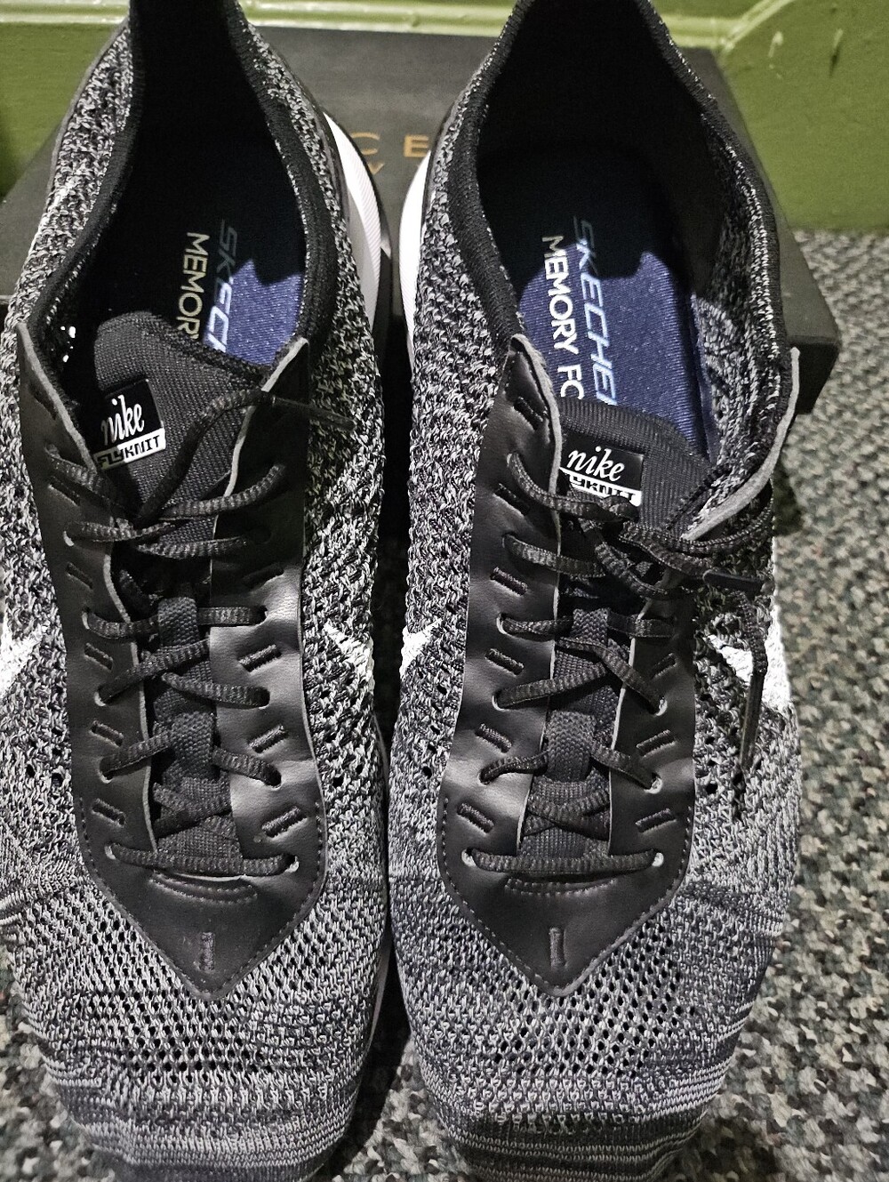 Nike Flyknit running shoes